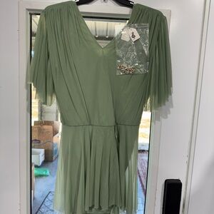 Revolution Kids Dance Costume in Green